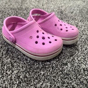 Kids Pink Crocs